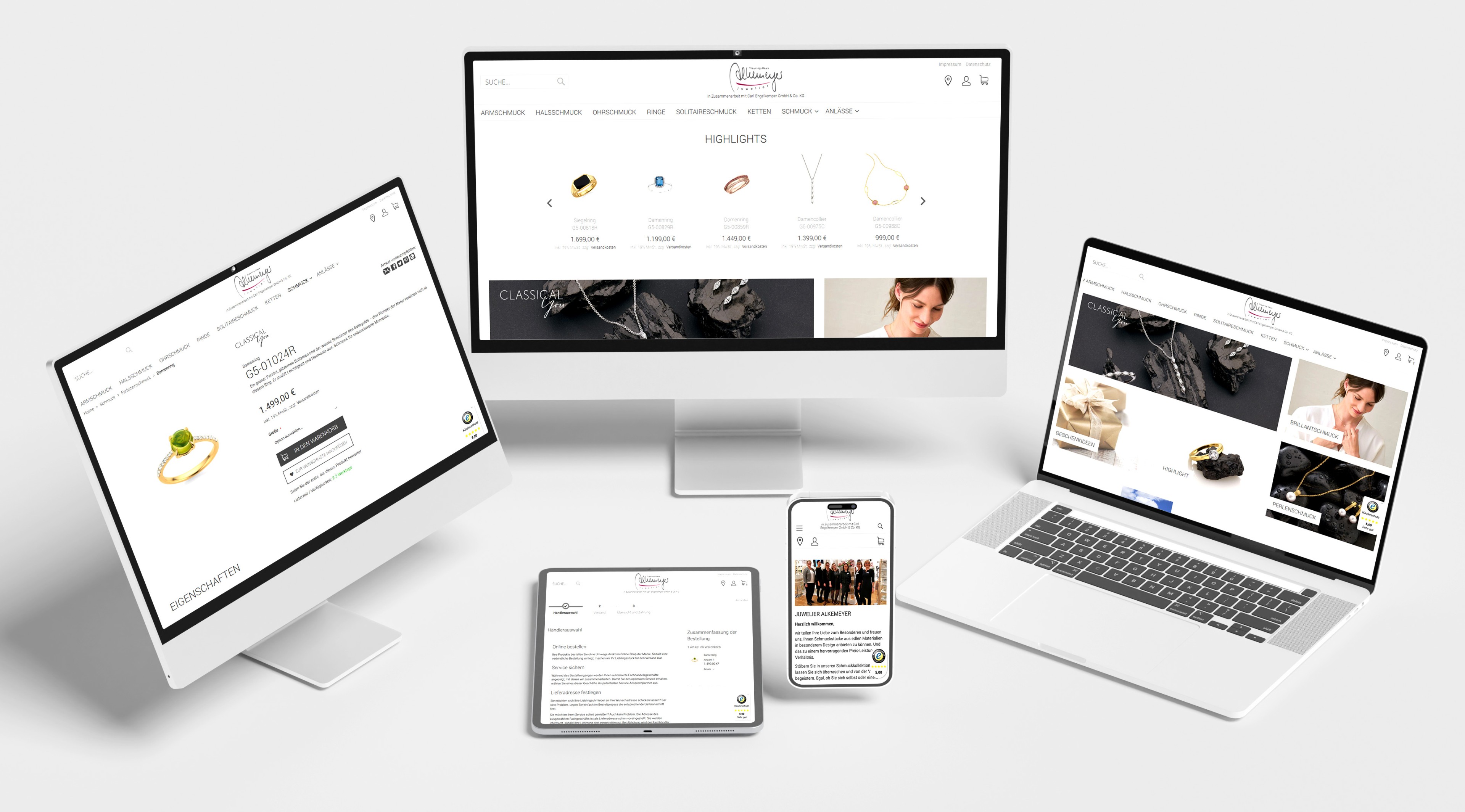 Shop Juwelier Alkemeyer in Recke