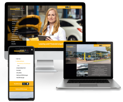 Webdesign für Autohaus