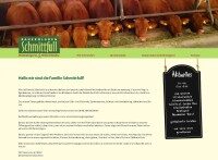 Screenshot der neuen Website des Bauernladens Schmittfull mit Rindern, Angebotsbereich und Hofladen-Infos – Gestaltung durch die Werbewerkstatt Wrocklage