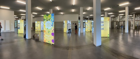 Wanderausstellung mit 16 LED-Säulen zum 50-jährigen Jubiläum der Universität Osnabrück zeigt Geschichte und Überraschendes Blick in die Wanderausstellung der Universität Osnabrück mit 16 LED-Säulen, die zum 50-jährigen Jubiläum spannende Einblicke in die Uni-Geschichte geben