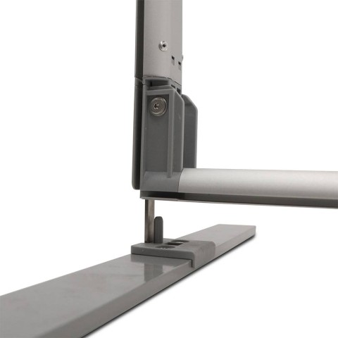 Systemfuß für easy Wall wird am System befestigt