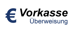 Vorkasse Überweisung Logo Vorkasse Überweisung Logo