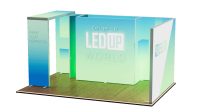 BIG LEDUP Set 6x4 mit modularer LED Displaywand für Messestand Präsentation
