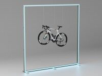 LINEUP Produkthänger zur Präsentation leichter Produkte im Messestand