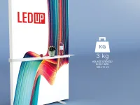 LEDUP Shelf Ablage für Produktpräsentation mit bis zu 3 kg Traglast