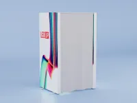 LEDUP Curtain Vorhang als Trennelement für Messestand Systeme