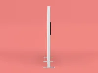 Stabilisierungsstütze für BIGUP Display zur sicheren Nutzung eines großen Bildschirms