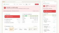 Website Mockup einer Tierarztpraxis mit Tiernotdienst und Notfallkontakt auf Desktop und Smartphone