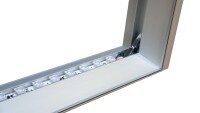Beleuchtetes Rahmenprofil für CORNECT System 170 LED Rahmenprofil des CORNECT System 170 mit integrierter Beleuchtungstechnik