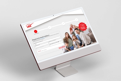 Neue Microsite für LBS Ost - Tarifwechsel