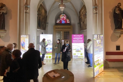 Leuchtdisplays für kleine Ausstellungen