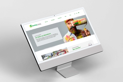 Neue Webseite Malerbetrieb Heuing