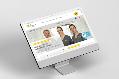 Neue Webseite für die Zahnarztpraxis Sander Laggenbeck