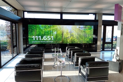Videowall für Piepenbrock Osnabrück