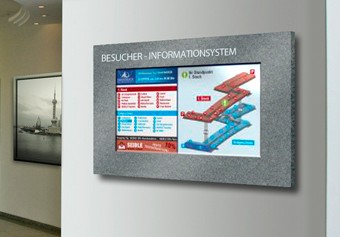 Wandgehäuse für Monitore