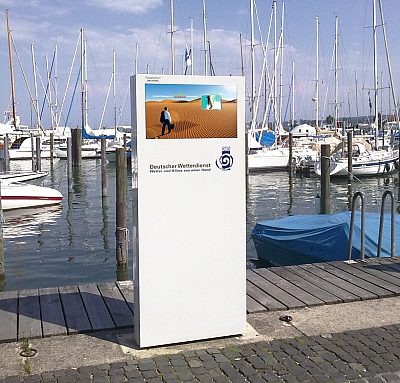 Outdoor Multimedia Stelen