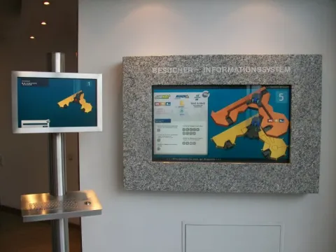 Individuelle Wandgehäuse für Monitore